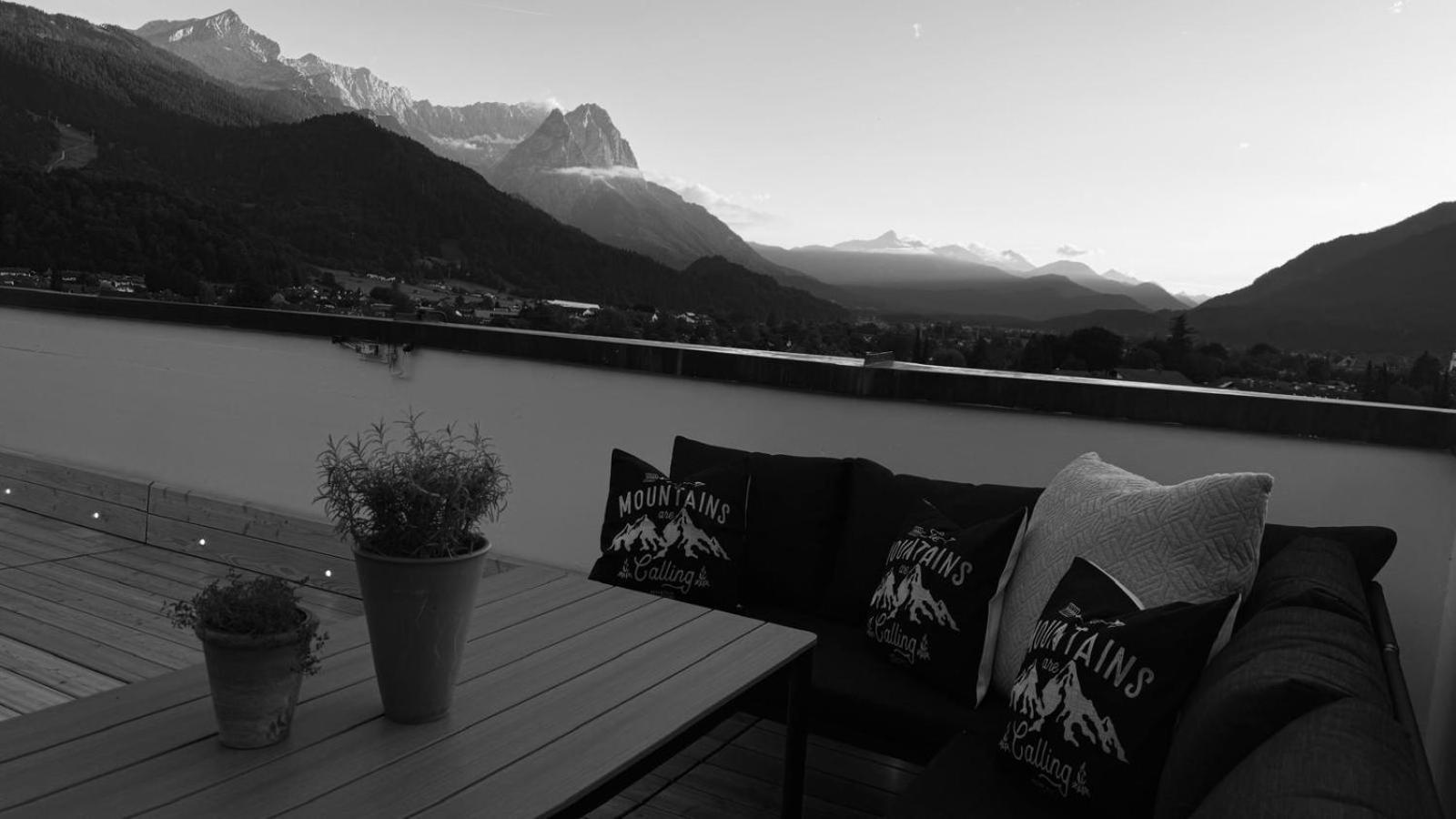 Dachterrasse Panorama-Glueck II Apartman Garmisch-Partenkirchen Kültér fotó