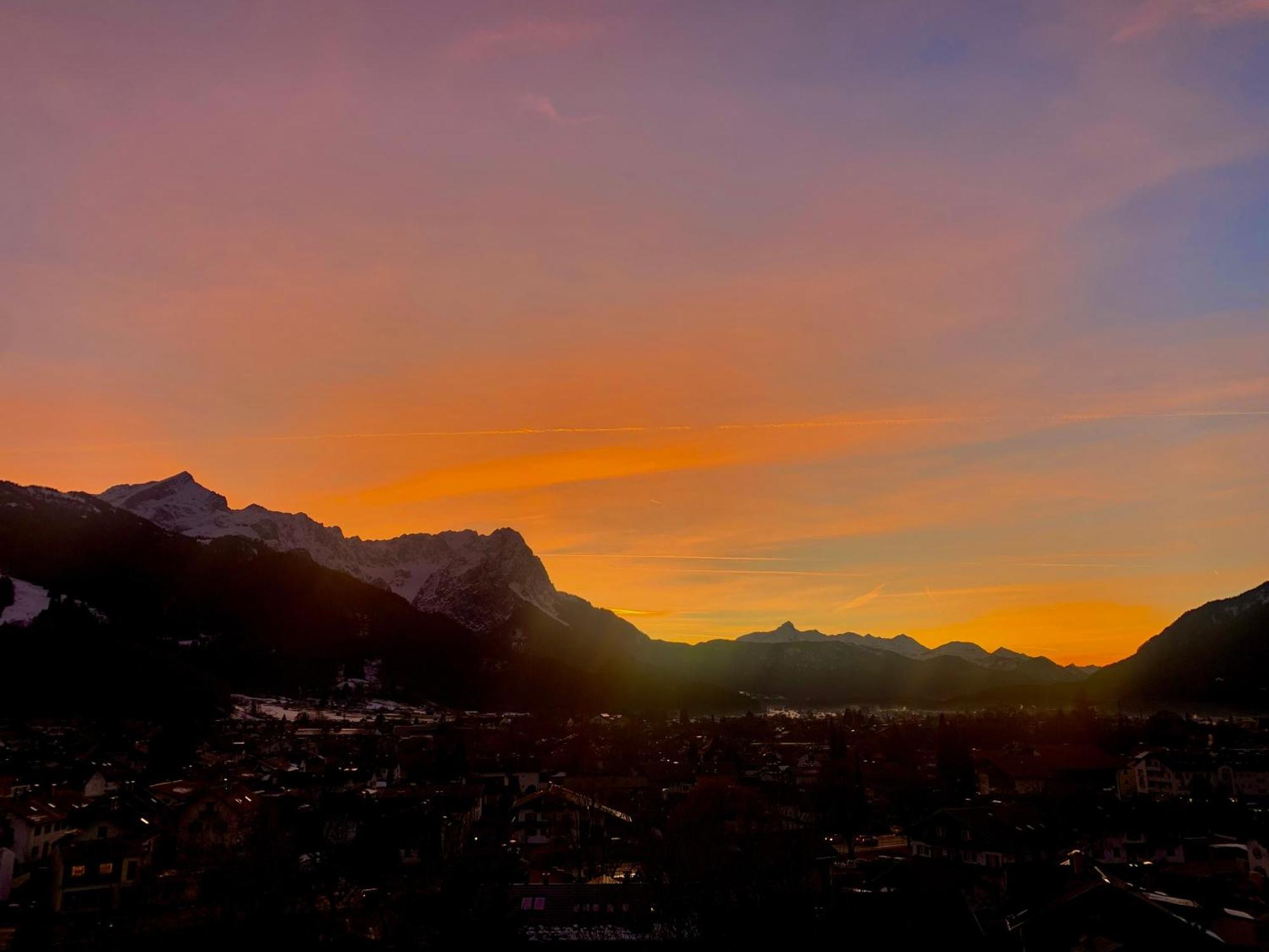 Dachterrasse Panorama-Glueck II Apartman Garmisch-Partenkirchen Kültér fotó